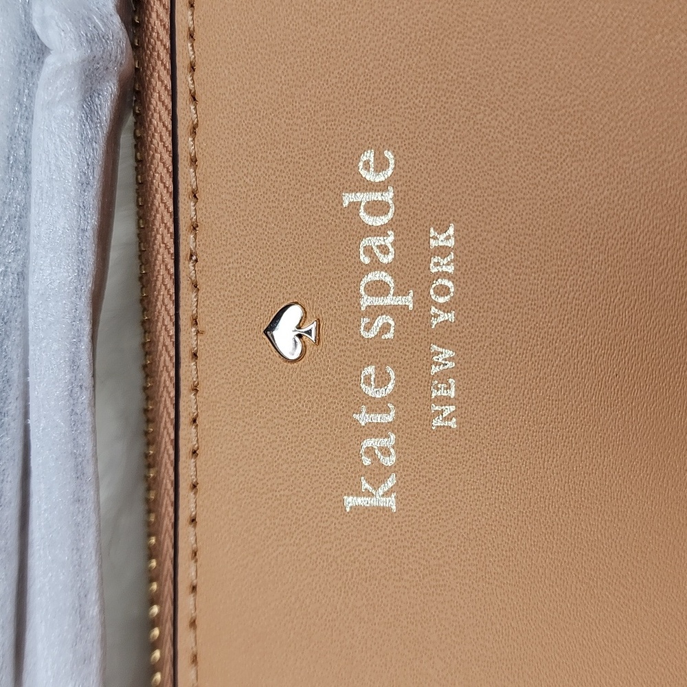 Kate Spade Ivy Street Amy Crossbody Bag Purse Tiramisu Mousse - Picture 10 of 16